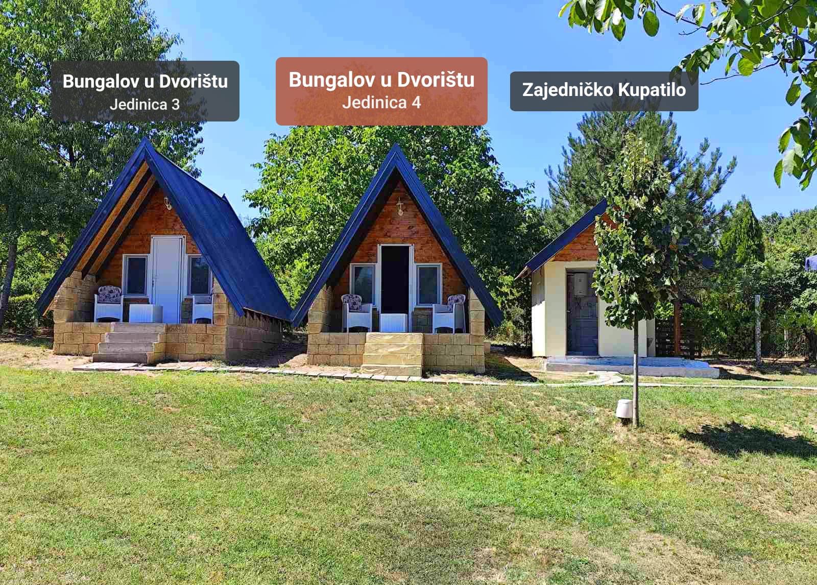 Bungalov u Dvorištu